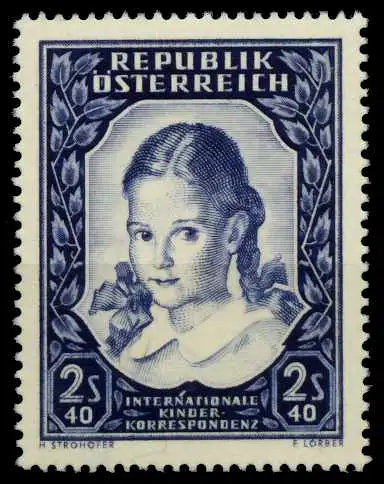ÖSTERREICH 1952 Nr 976 postfrisch 7FBD5A