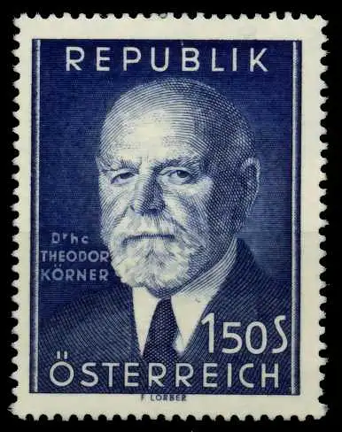ÖSTERREICH 1953 Nr 982 postfrisch 7FBDDA
