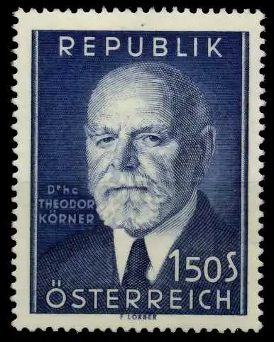 ÖSTERREICH 1953 Nr 982 postfrisch 7FBDEA