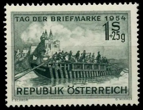 ÖSTERREICH 1954 Nr 1010 postfrisch 7FE0BA