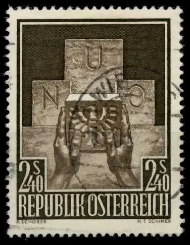 ÖSTERREICH 1956 Nr 1025 gestempelt 7FE25E