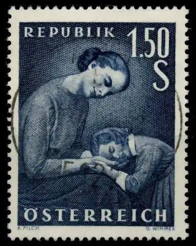 ÖSTERREICH 1958 Nr 1042 gestempelt 7FE2F6