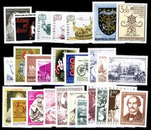 ÖSTERREICH Nr 1353-1380 postfrisch JAHRGANG S5AD706