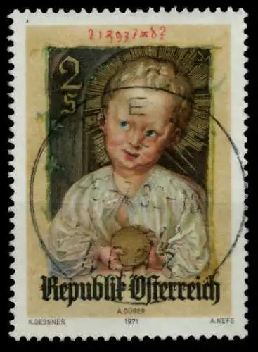 ÖSTERREICH 1971 Nr 1379 zentrisch gestempelt 7FE386