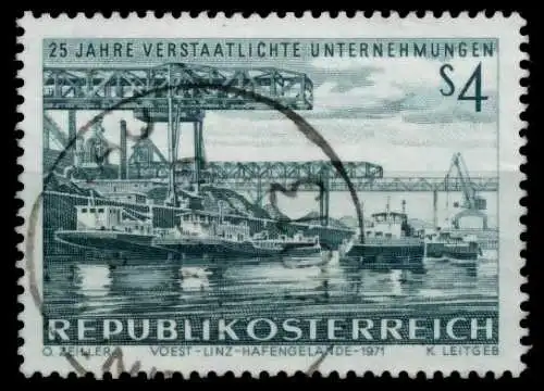 ÖSTERREICH 1971 Nr 1375 zentrisch gestempelt 7FE3E6