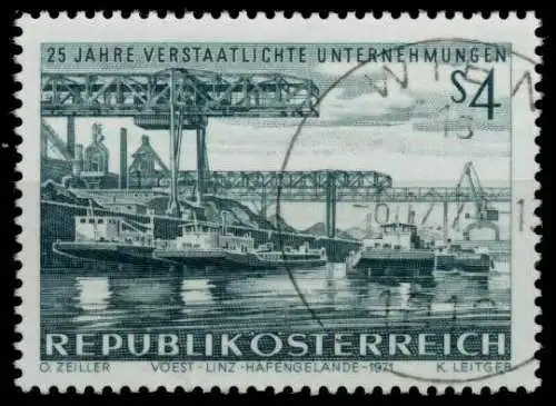 ÖSTERREICH 1971 Nr 1375 zentrisch gestempelt 7FE406