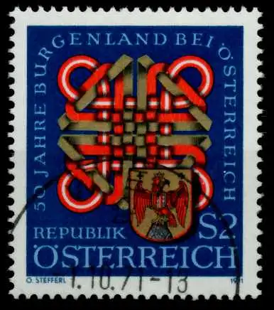 ÖSTERREICH 1971 Nr 1370 zentrisch gestempelt 7FE46E