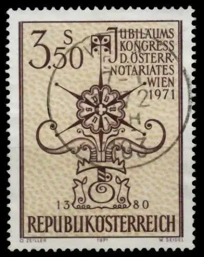 ÖSTERREICH 1971 Nr 1359 zentrisch gestempelt 7FE52A