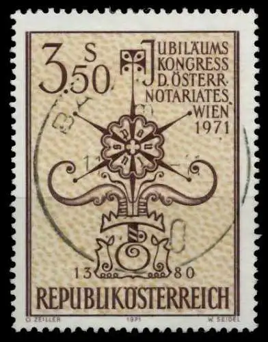 ÖSTERREICH 1971 Nr 1359 zentrisch gestempelt 7FE51A