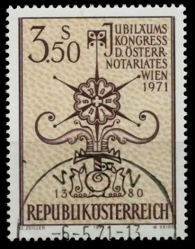 ÖSTERREICH 1971 Nr 1359 zentrisch gestempelt 7FE51E