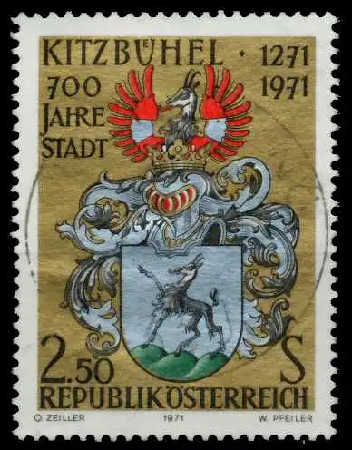 ÖSTERREICH 1971 Nr 1366 zentrisch gestempelt 7FE516