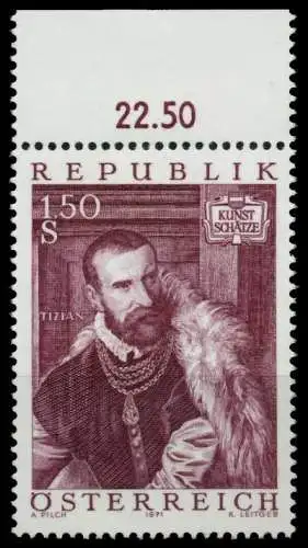 ÖSTERREICH 1971 Nr 1360 postfrisch ORA 7FE566