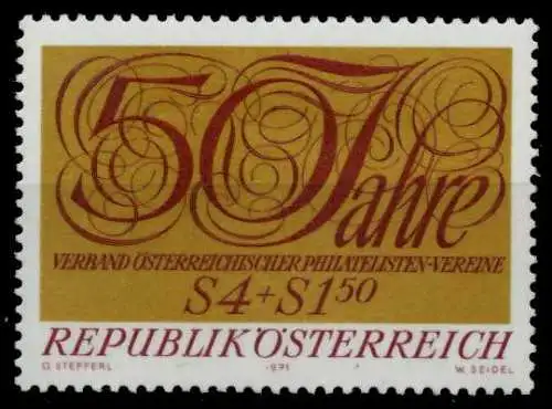 ÖSTERREICH 1971 Nr 1380 postfrisch S5AD92A