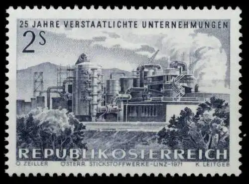 ÖSTERREICH 1971 Nr 1374 postfrisch S5AD98E