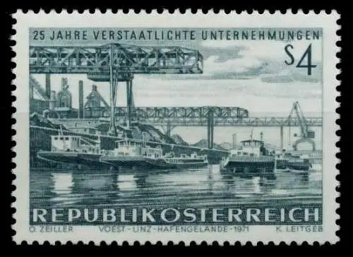 ÖSTERREICH 1971 Nr 1375 postfrisch S5AD99A