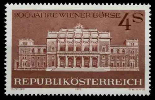 ÖSTERREICH 1971 Nr 1367 postfrisch S5B197A