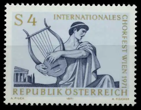 ÖSTERREICH 1971 Nr 1365 postfrisch S5B199A