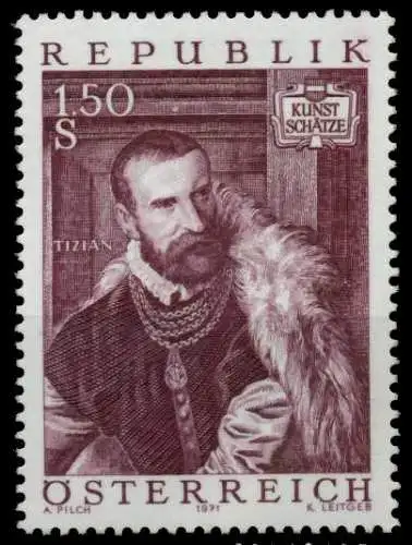 ÖSTERREICH 1971 Nr 1360 postfrisch S5B19DE