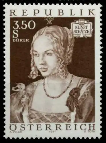 ÖSTERREICH 1971 Nr 1362 postfrisch S5B19FA