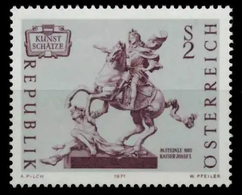 ÖSTERREICH 1971 Nr 1356 postfrisch S5B1A2A