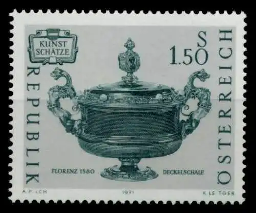 ÖSTERREICH 1971 Nr 1355 postfrisch S5B1A3A