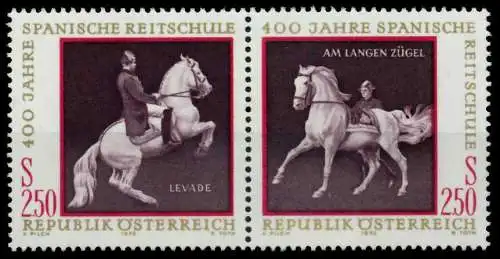 ÖSTERREICH 1972 Block 2 WZd2 postfrisch WAAGR PAAR 801F2A