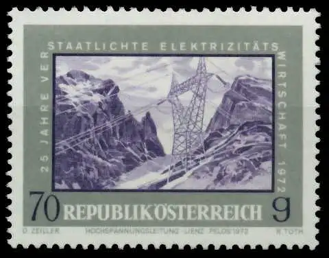 ÖSTERREICH 1972 Nr 1389 postfrisch S5B1BA6