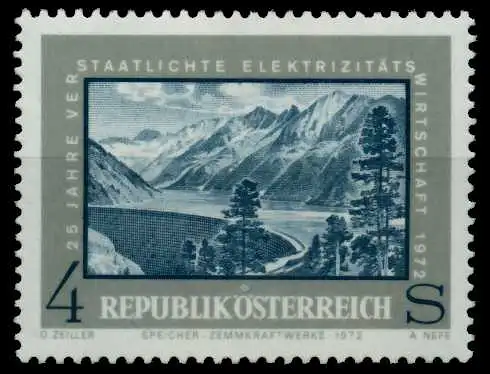 ÖSTERREICH 1972 Nr 1391 postfrisch S5B1BBA