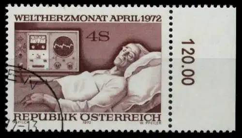 ÖSTERREICH 1972 Nr 1386 gestempelt ORA 802112