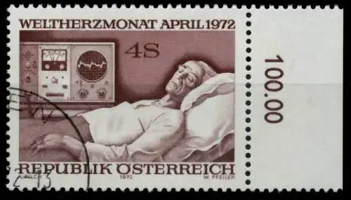 ÖSTERREICH 1972 Nr 1386 gestempelt ORA 802102