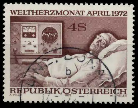 ÖSTERREICH 1972 Nr 1386 zentrisch gestempelt 802152