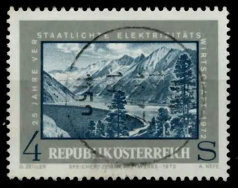 ÖSTERREICH 1972 Nr 1391 zentrisch gestempelt 80213E