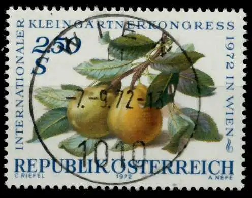 ÖSTERREICH 1972 Nr 1394 zentrisch gestempelt 80219E