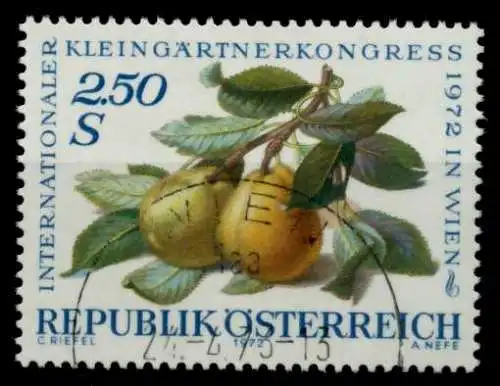 ÖSTERREICH 1972 Nr 1394 zentrisch gestempelt 8021CE