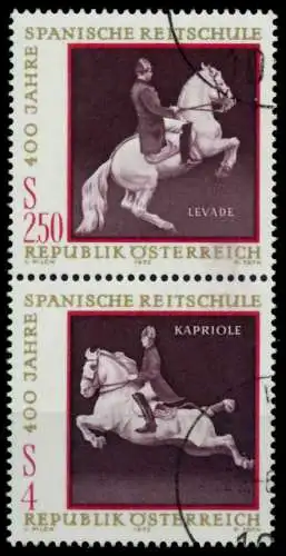 ÖSTERREICH 1972 Nr 1397+1399 gestempelt SENKR PAAR 80220E