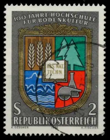 ÖSTERREICH 1972 Nr 1401 gestempelt 802236