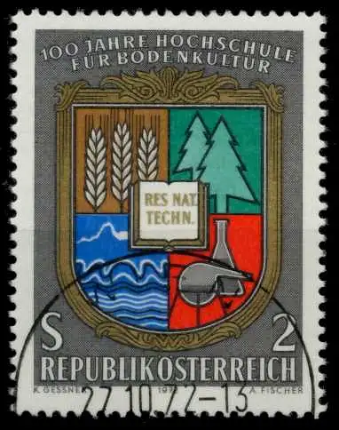 ÖSTERREICH 1972 Nr 1401 zentrisch gestempelt 80224A