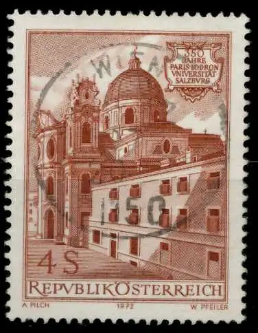 ÖSTERREICH 1972 Nr 1402 zentrisch gestempelt 802246