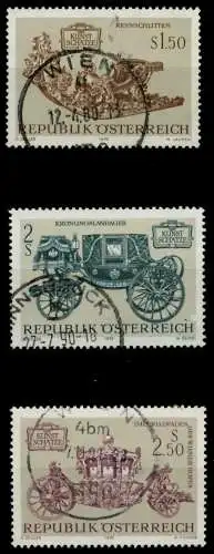 ÖSTERREICH 1972 Nr 1406-1408 zentrisch gestempelt 8022AE