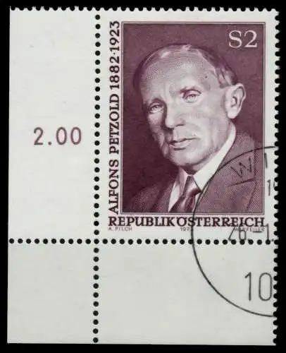 ÖSTERREICH 1973 Nr 1410 gestempelt ECKE-ULI 8022E2