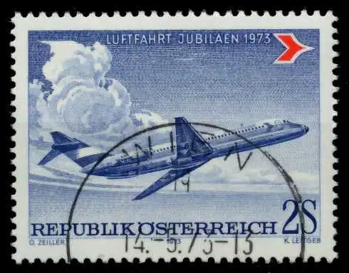 ÖSTERREICH 1973 Nr 1413 zentrisch gestempelt 8024BE