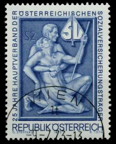 ÖSTERREICH 1973 Nr 1415 zentrisch gestempelt 8024FA