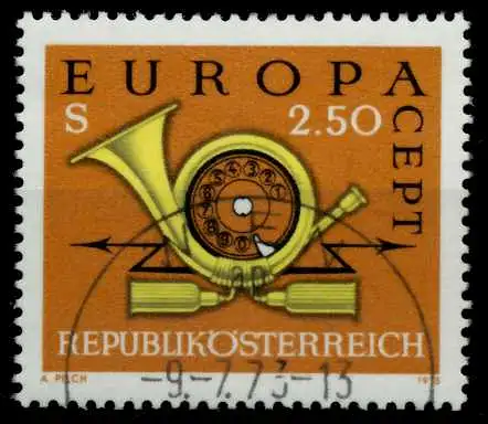 ÖSTERREICH 1973 Nr 1416 zentrisch gestempelt 80250E