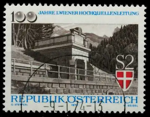 ÖSTERREICH 1973 Nr 1429 zentrisch gestempelt 802662