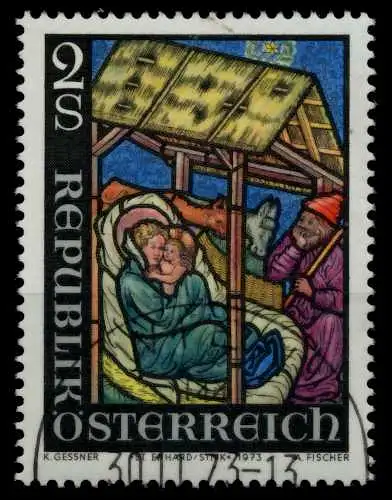 ÖSTERREICH 1973 Nr 1435 zentrisch gestempelt 804EEE