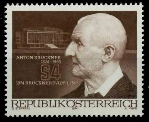 ÖSTERREICH 1974 Nr 1443 postfrisch S5B52DA