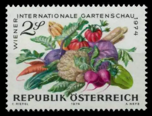 ÖSTERREICH 1974 Nr 1444 postfrisch S5B52FA