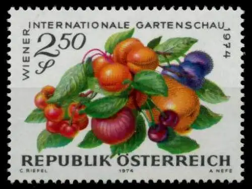 ÖSTERREICH 1974 Nr 1445 postfrisch S5B5306