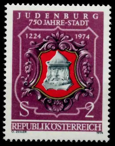 ÖSTERREICH 1974 Nr 1447 postfrisch S5B5312