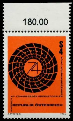 ÖSTERREICH 1974 Nr 1453 postfrisch ORA 8050F2